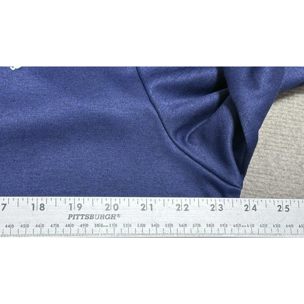 Callaway Pullover Mens Large Blue 1/4 Zip Fleece‎ Lined Golf Performance Top